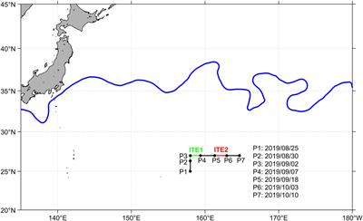 Intrathermocline eddies observed in the northwestern subtropical Pacific Ocean